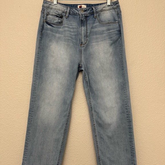 Driftwood Royce Light Wash Straight Raw Hem Jeans Size 31 - Picture 3 of 12